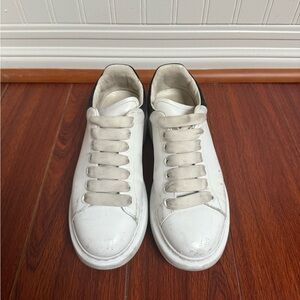 Alexander McQueen Sneakers with Black Heel